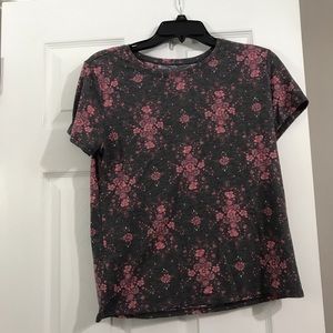 Floral tee